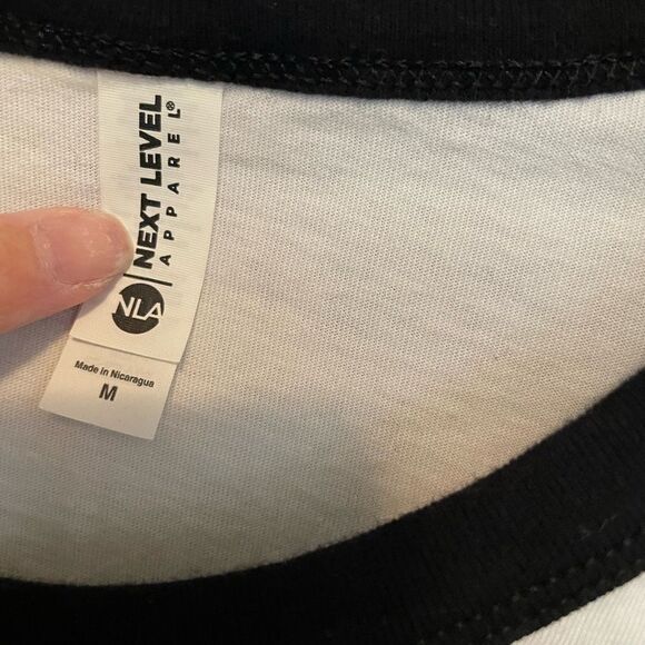 Next Level CHEER MAMA Rhinestone Short Sleeved Shirt M - Picture 8 of 14